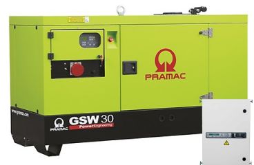 Дизельный генератор Pramac GSW 30 P 230V