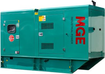 Дизельный генератор MGE P300CS в кожухе