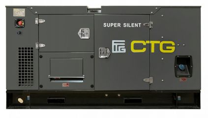 Дизельный генератор CTG 440SD в кожухе с АВР