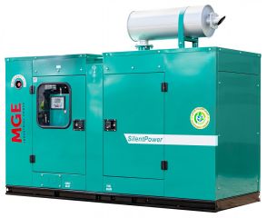 Дизельный генератор MGE P600CS в кожухе