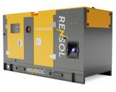 Дизельный генератор Rensol RW110HC в кожухе с АВР