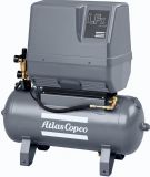 Поршневой компрессор Atlas Copco LFx 1,5 1PH на тележке с ресивером